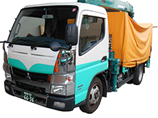 2t平ボディユニックパワーゲート車（ショート）